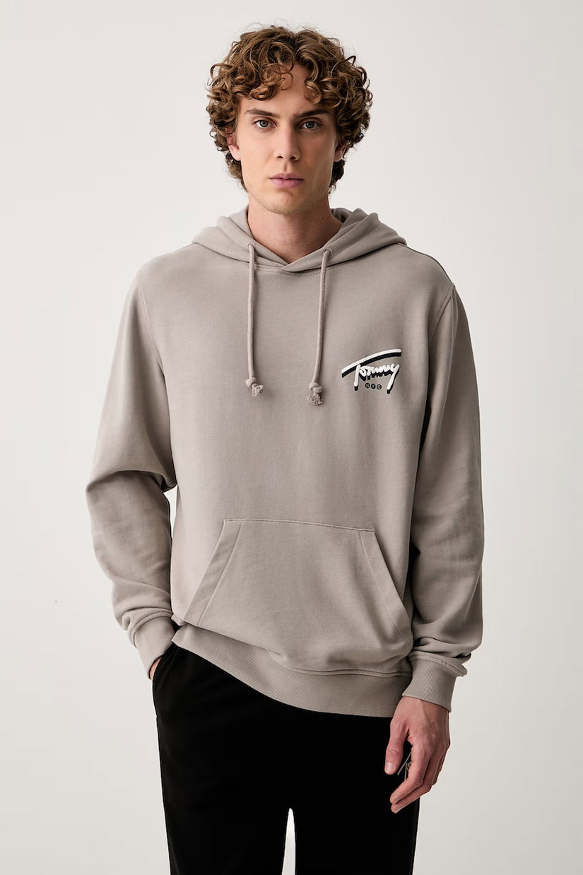 Tommy Jeans hanorac pentru bărbați din bumbac