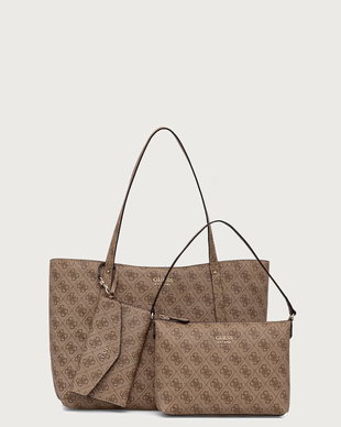 Guess geantă shopper pentru femei cu imitație de piele BRENTON