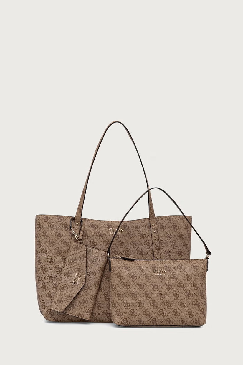 Guess geantă shopper pentru femei cu imitație de piele BRENTON