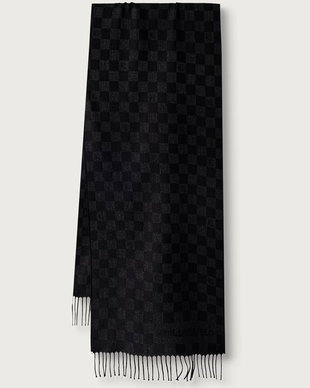 Karl Lagerfeld fular pentru bărbați cu lână