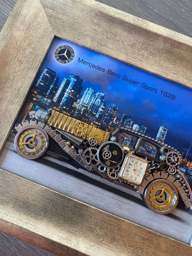 Mercedes Benz Super Sport 1928 Cod M 727・Mix mecanisme ceas・Cadouri pentru barbati cu stil