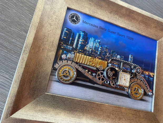 Mercedes Benz Super Sport 1928 Cod M 727・Mix mecanisme ceas・Cadouri pentru barbati cu stil