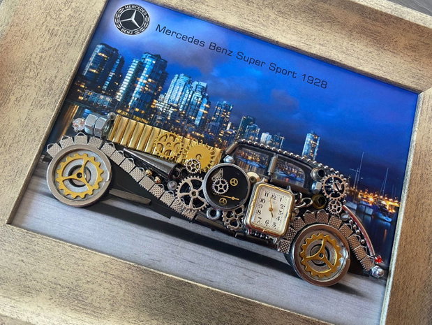 Mercedes Benz Super Sport 1928 Cod M 727・Mix mecanisme ceas・Cadouri pentru barbati cu stil