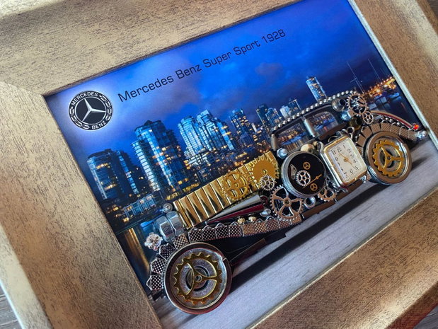 Mercedes Benz Super Sport 1928 Cod M 727・Mix mecanisme ceas・Cadouri pentru barbati cu stil