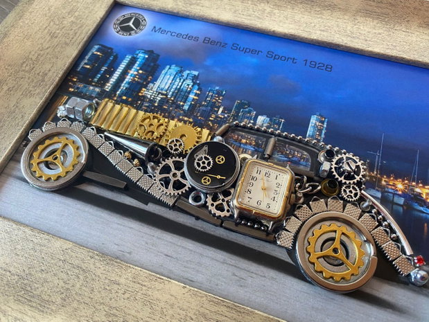 Mercedes Benz Super Sport 1928 Cod M 727・Mix mecanisme ceas・Cadouri pentru barbati cu stil