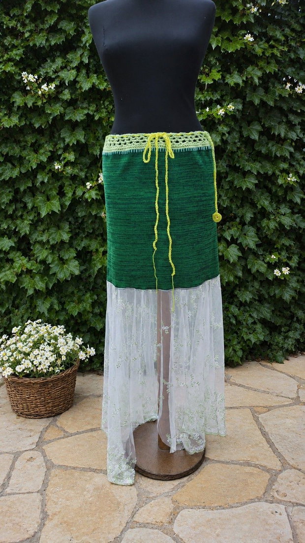 Fustă/top/vestă/rochie-Smarald Boem