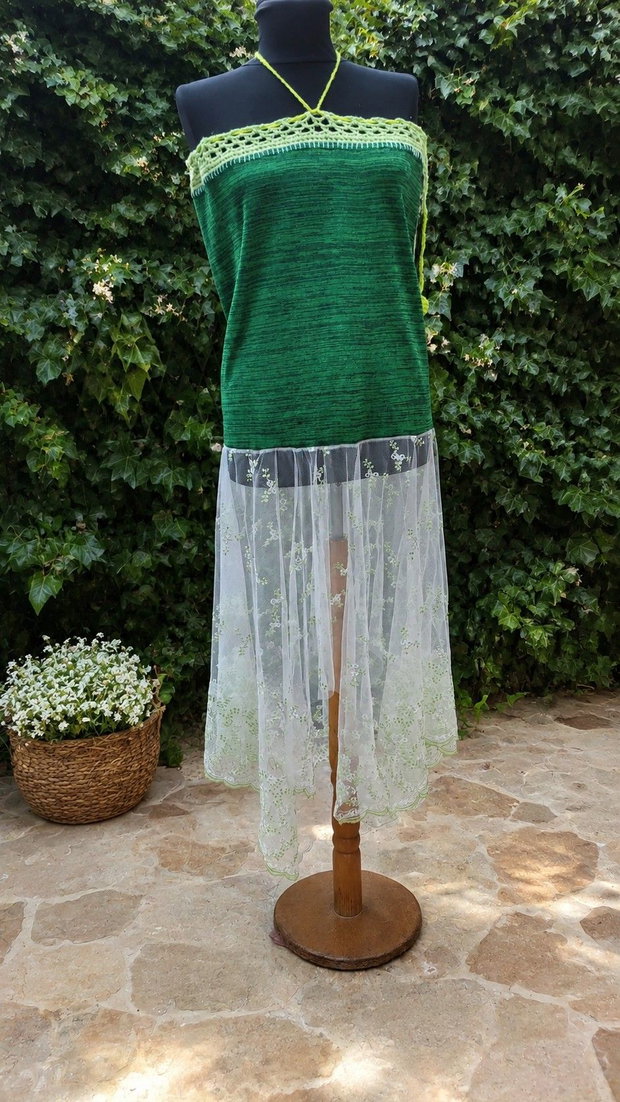 Fustă/top/vestă/rochie-Smarald Boem
