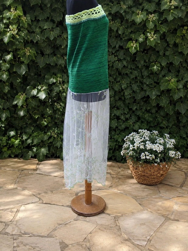 Fustă/top/vestă/rochie-Smarald Boem