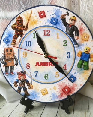 Ceas personalizat pentru copii - Roblox