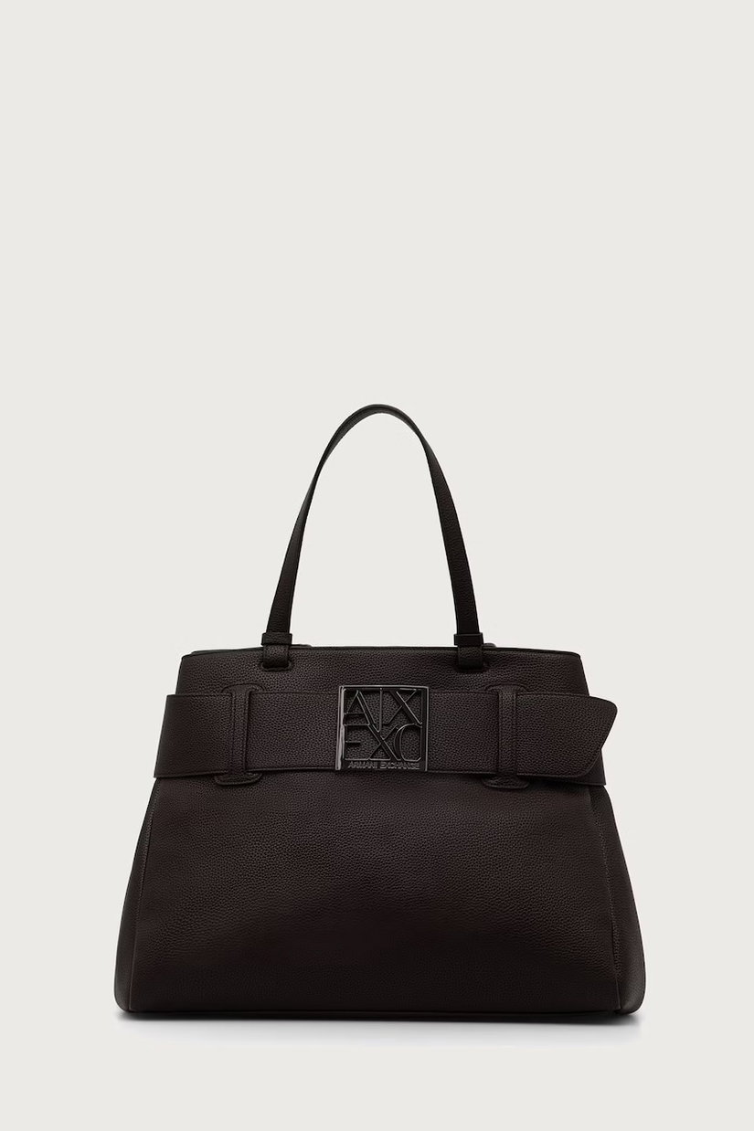 Armani Exchange geantă shopper pentru femei cu imitație de piele