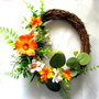 coronita decorata cu flori artificuale  52626