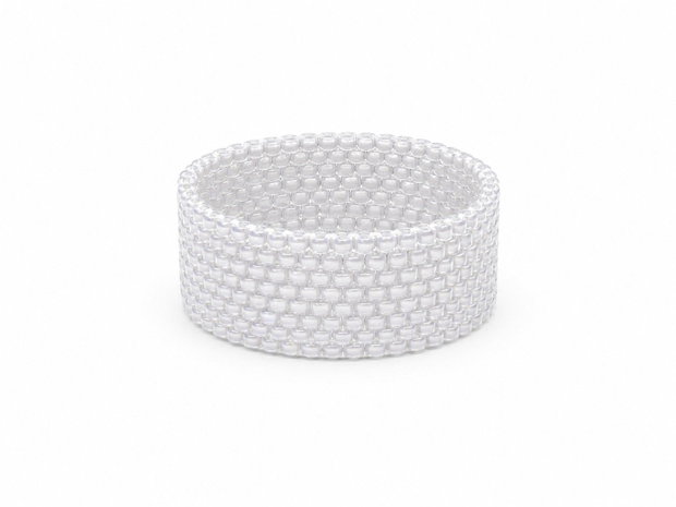 Inel Miyuki Soft Lavender
