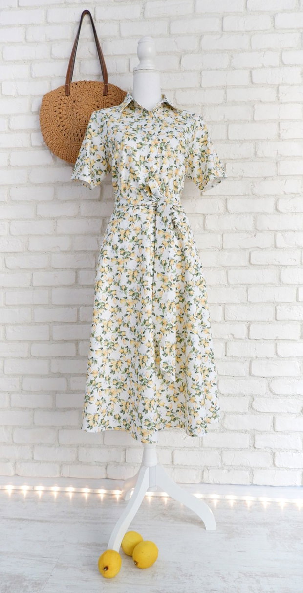 Rochie Camasa cu Maneca Scurta Lamai Mici