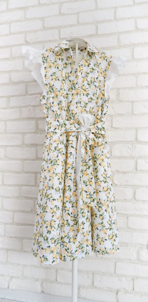Rochie Camasa cu Maneca Scurta Lamai Mici