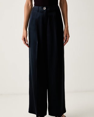 Guess pantaloni de costum pentru femei cu acetat FLORA