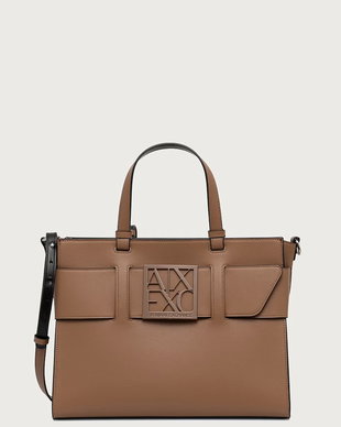 Armani Exchange geantă pentru femei cu imitație de piele