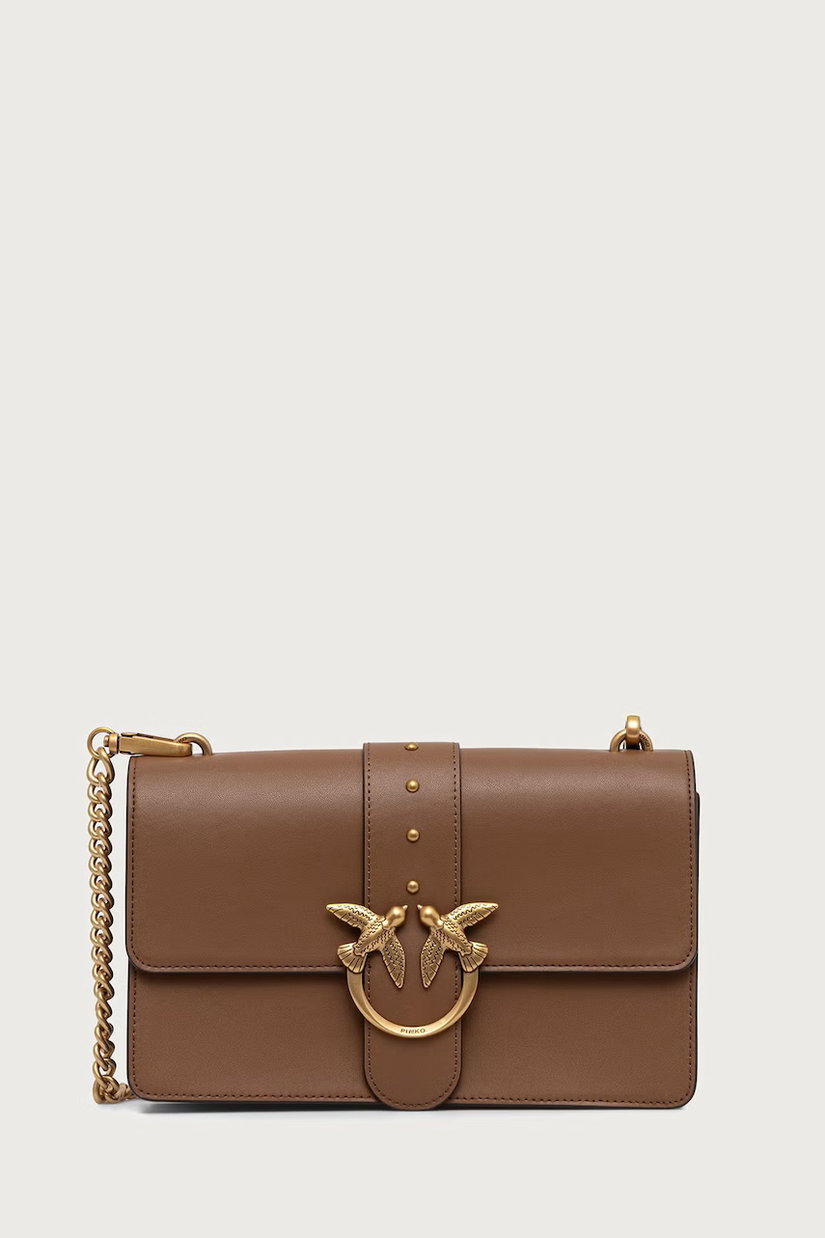 Pinko geantă crossbody pentru femei din piele