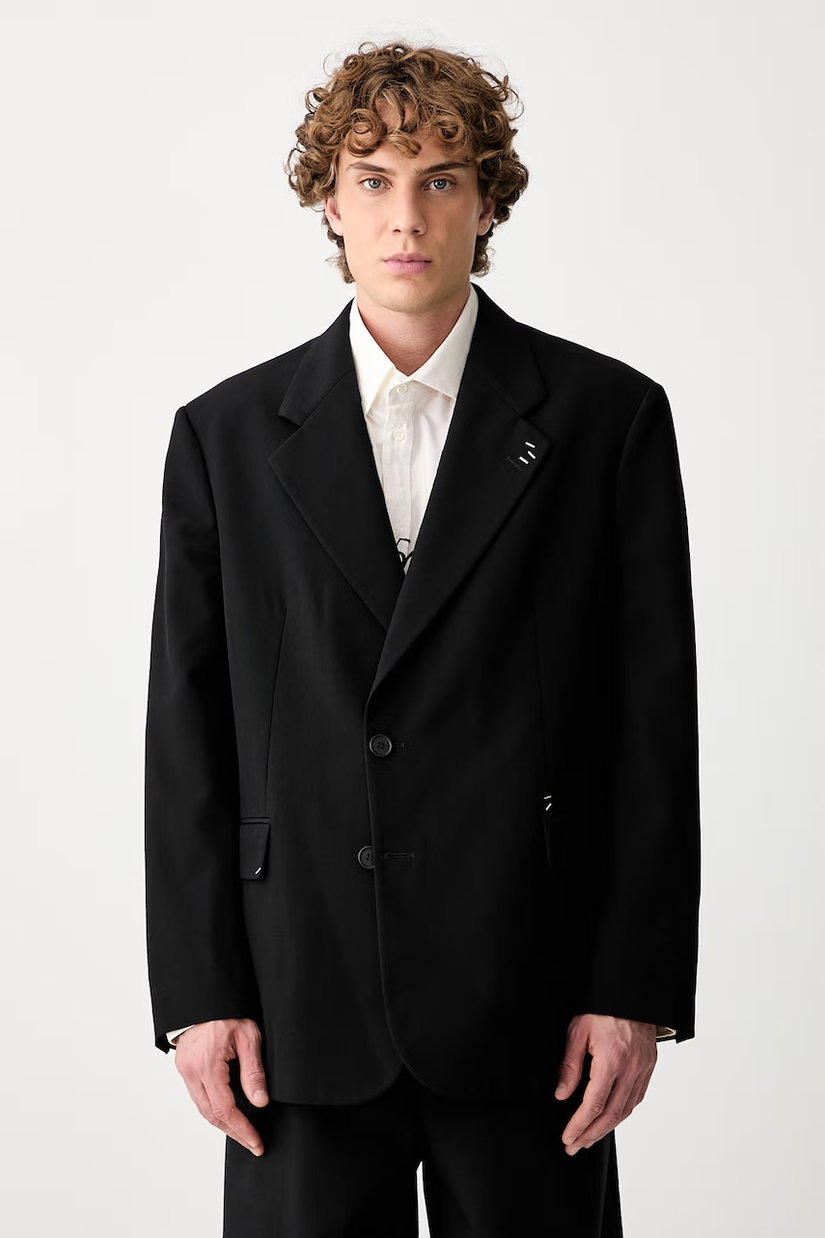 MM6 Maison Margiela sacou pentru bărbați cu lână