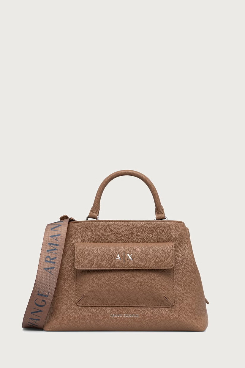 Armani Exchange geantă pentru femei cu imitație de piele