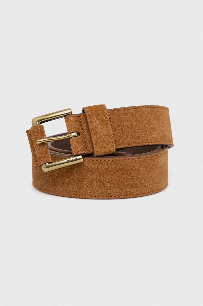 Polo Ralph Lauren curea din piele intoarsa