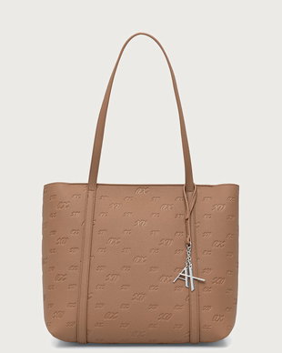Armani Exchange geantă shopper pentru femei cu imitație de piele