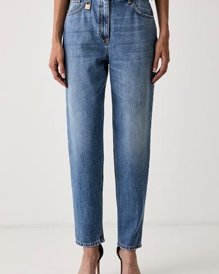Elisabetta Franchi blugi relaxed fit pentru femei