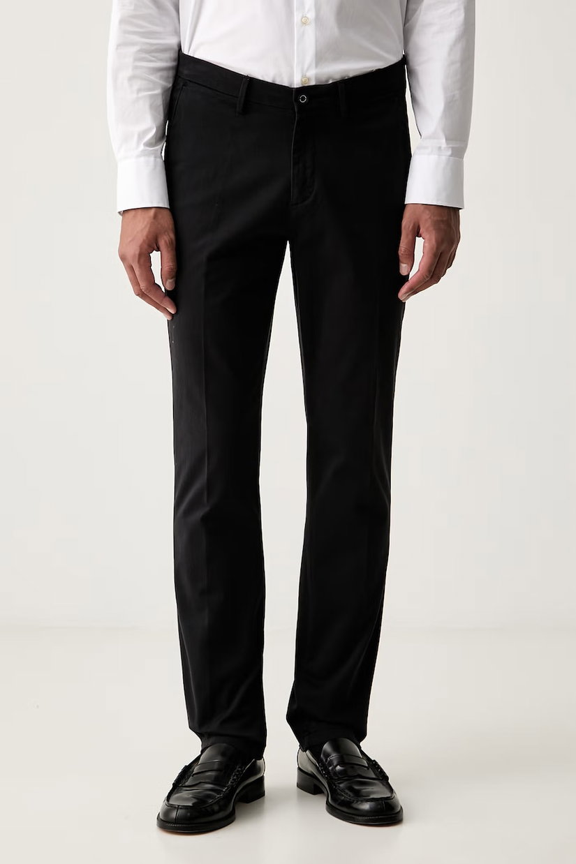 Baldessarini pantaloni regular pentru bărbați din bumbac cu elastan