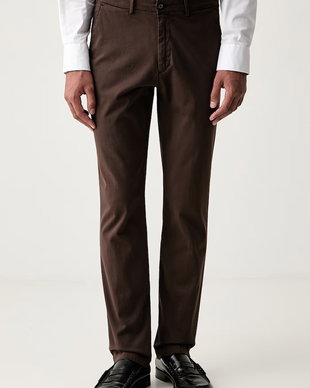 Baldessarini pantaloni regular pentru bărbați din bumbac cu elastan