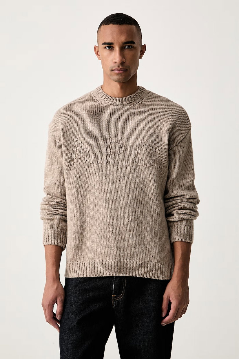 A.P.C. pulover pentru bărbați din lână