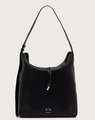 Armani Exchange geantă hobo de damă cu imitație de piele