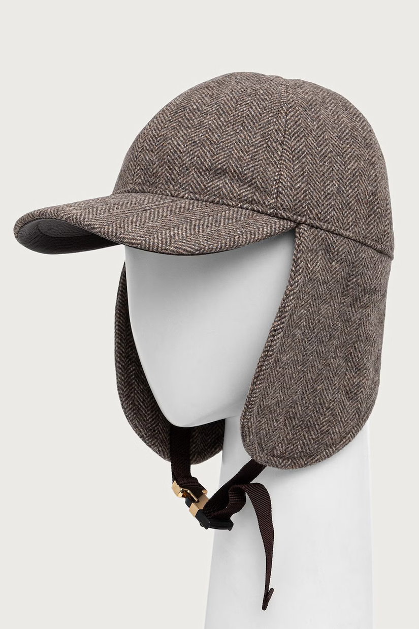 Armani Exchange șapcă de damă cu lână