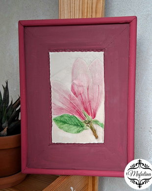 Tablou amprenta magnolie
