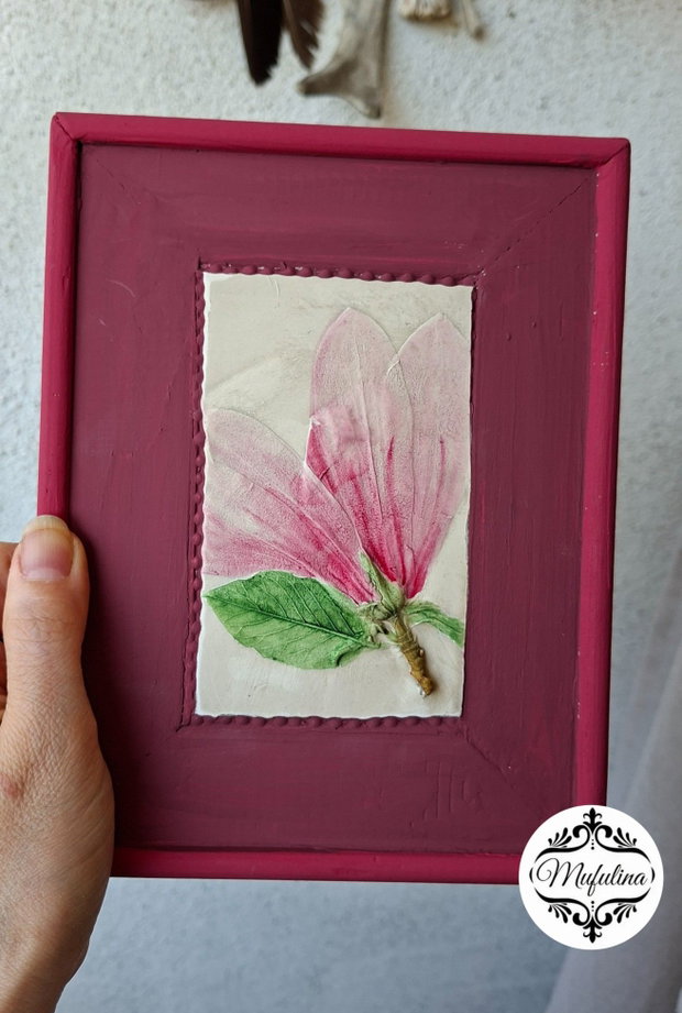 Tablou amprenta magnolie