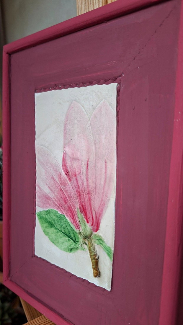 Tablou amprenta magnolie