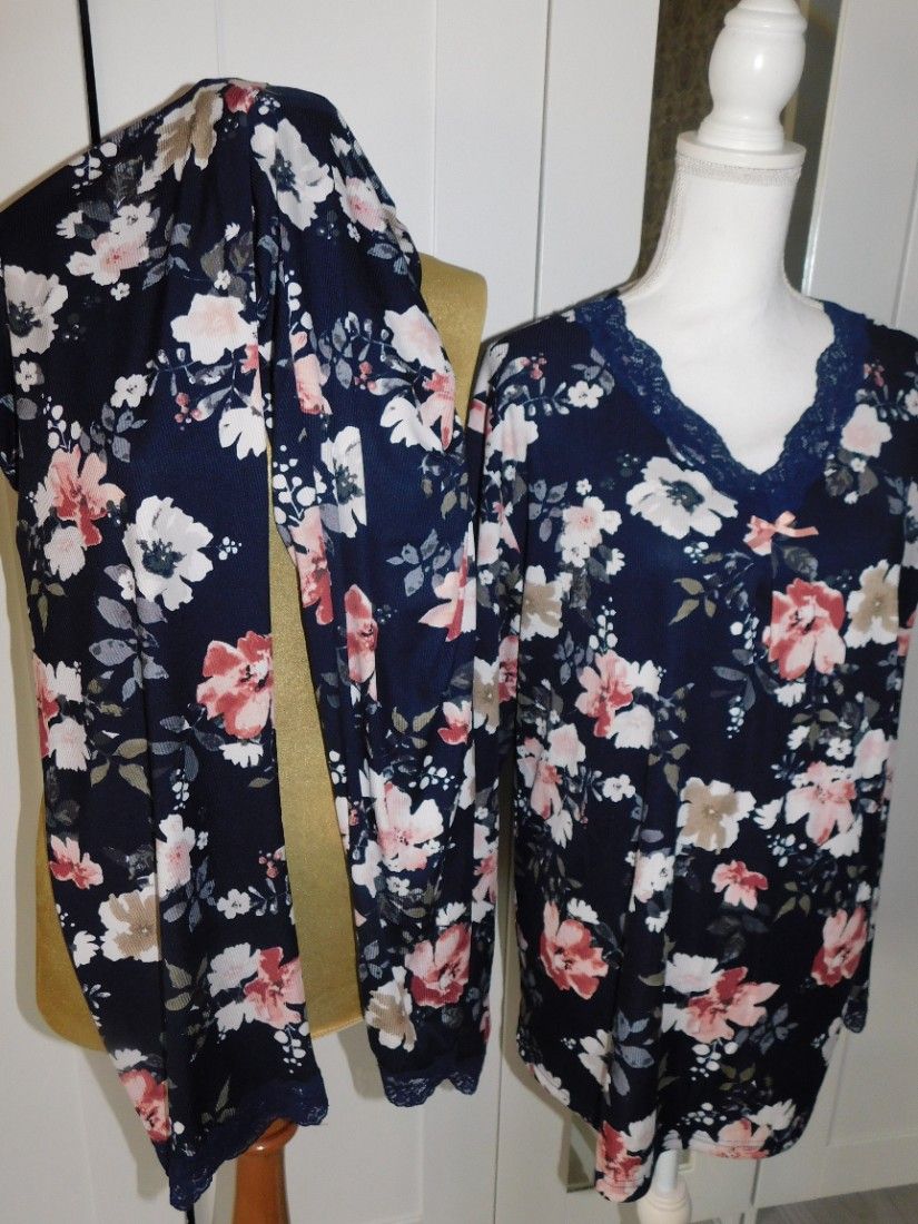 Set nou pijamale Italia  XL - XXL  viscoza