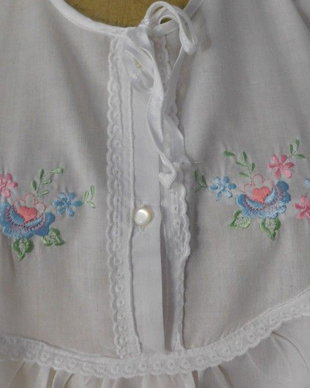 Camasa noua  de noapte lunga , XL- XXL ,usoara, de vara, broderie pe fata, mineci scurte