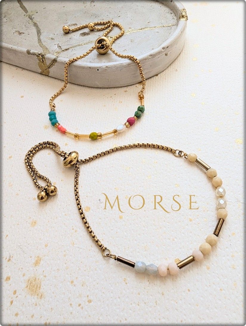Brățară personalizată Morse, mesaj secret în cod Morse, bijuterie unicat