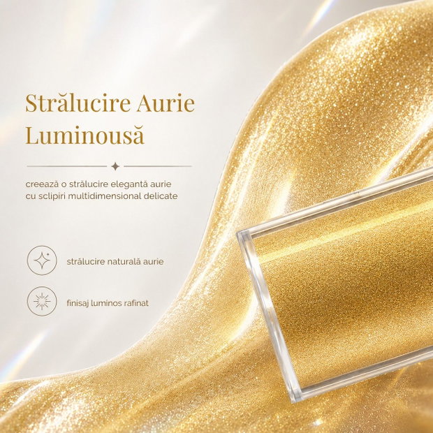 Pigment Mica pentru rășină - Auriu - pigment decorativ