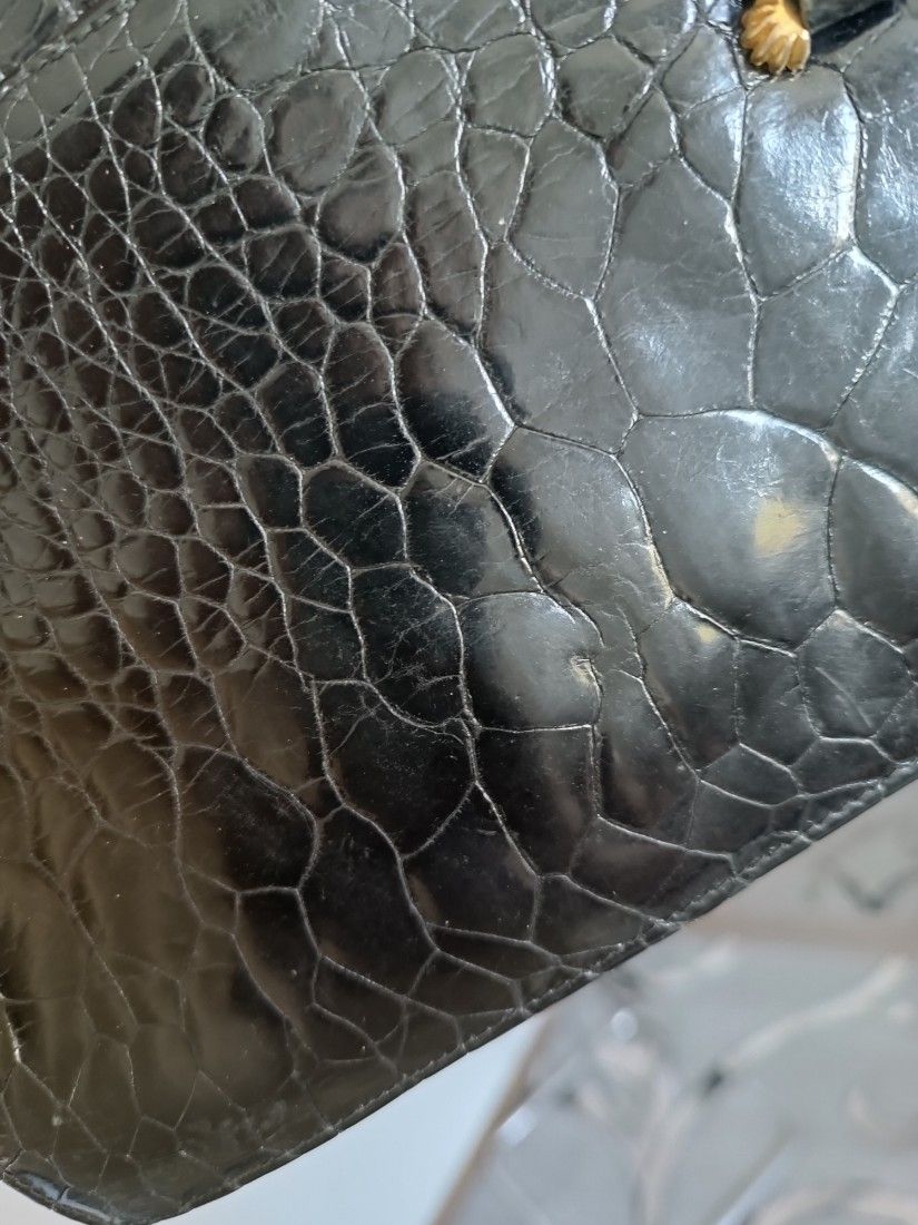 Geanta piele crocodil