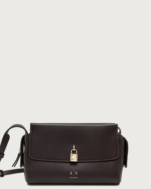 Armani Exchange geantă crossbody pentru femei cu imitație de piele