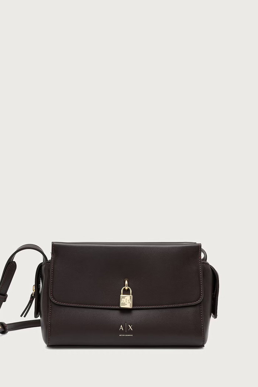 Armani Exchange geantă crossbody pentru femei cu imitație de piele
