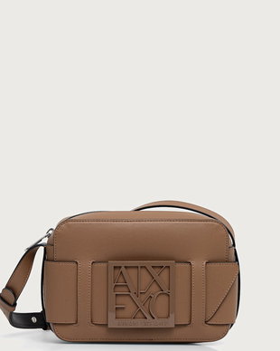 Armani Exchange geantă crossbody pentru femei cu imitație de piele