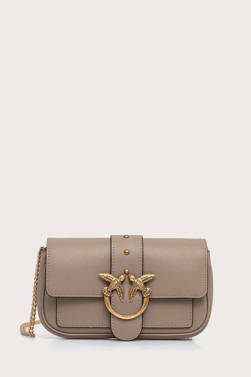 Pinko geantă crossbody pentru femei din piele