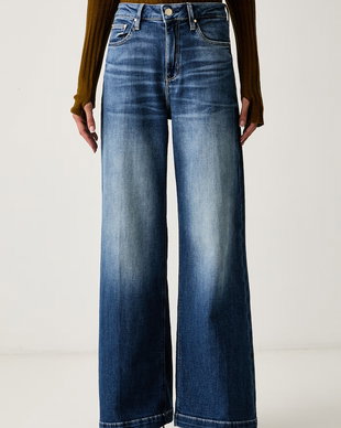 Guess blugi wide leg pentru femei BELLAGIO