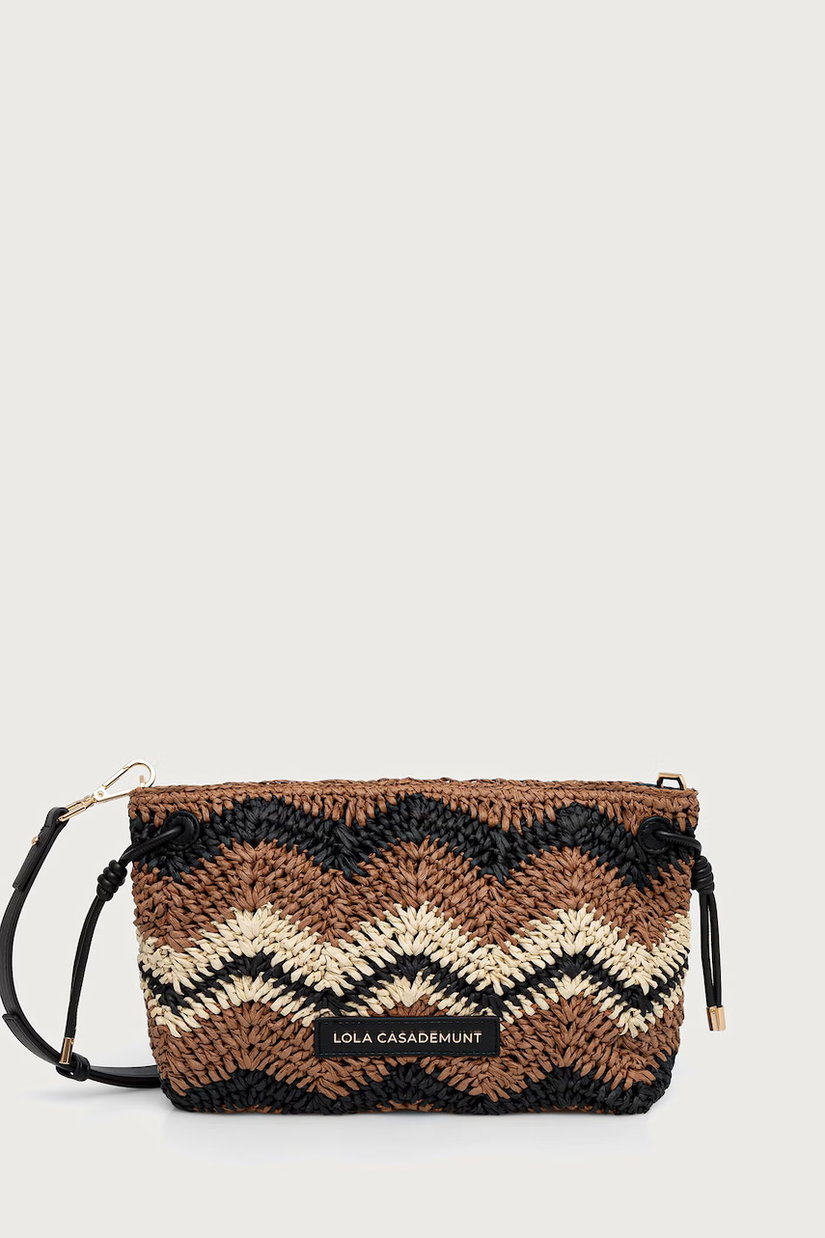 Lola Casademunt  geantă crossbody pentru femei împletită