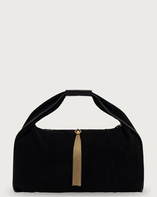 Twinset hobo bag pentru femei din piele întoarsă