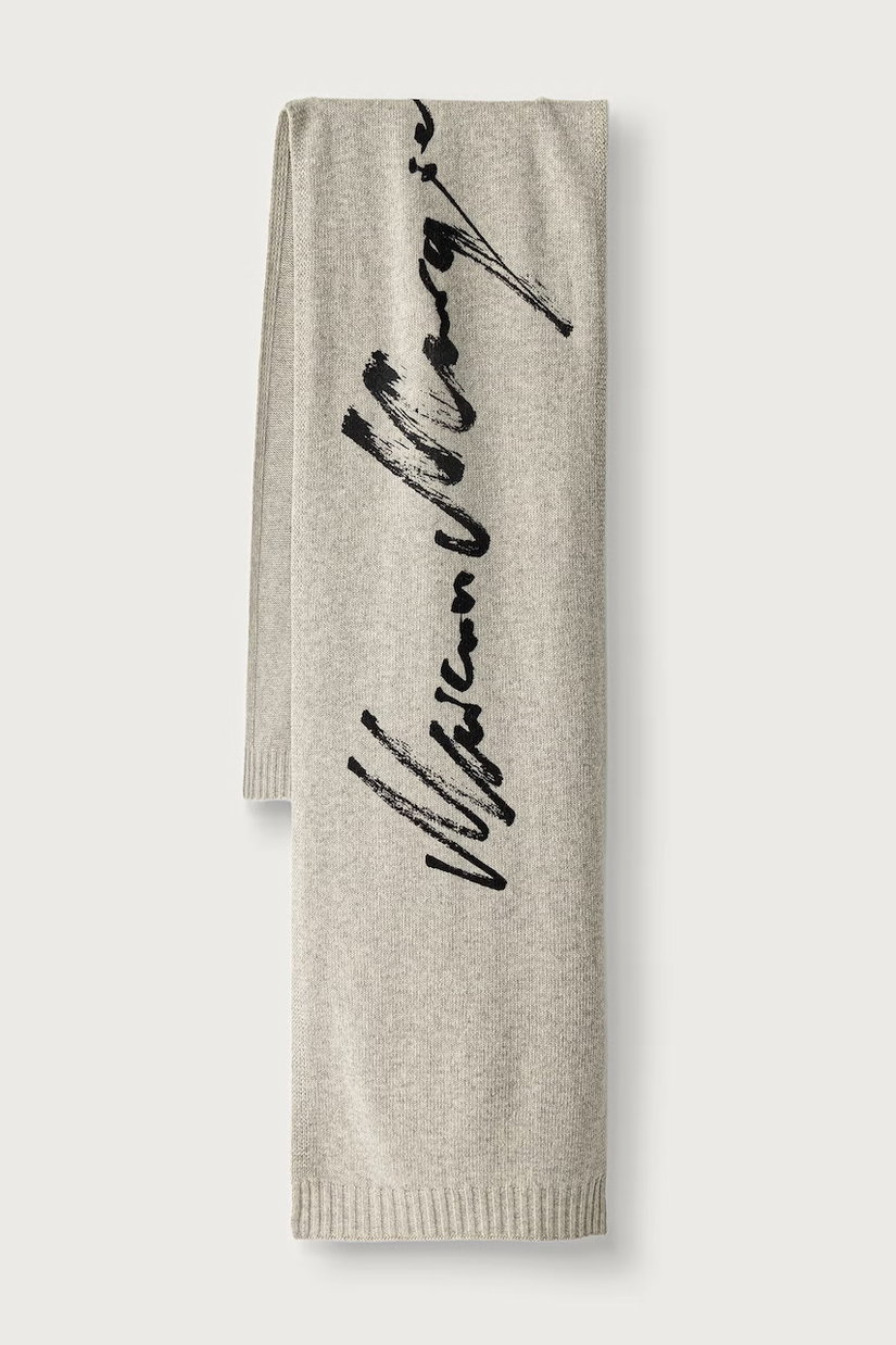 MM6 Maison Margiela fular cu lână