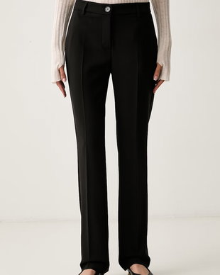 Twinset pantaloni pentru femei cu vâscoză