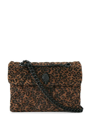 Kurt Geiger London geantă crossbody pentru femei din piele întoarsă KENSINGTON