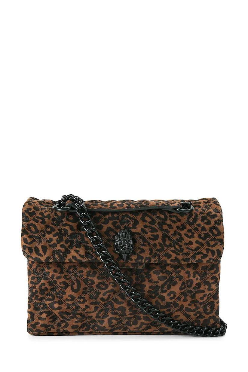 Kurt Geiger London geantă crossbody pentru femei din piele întoarsă KENSINGTON